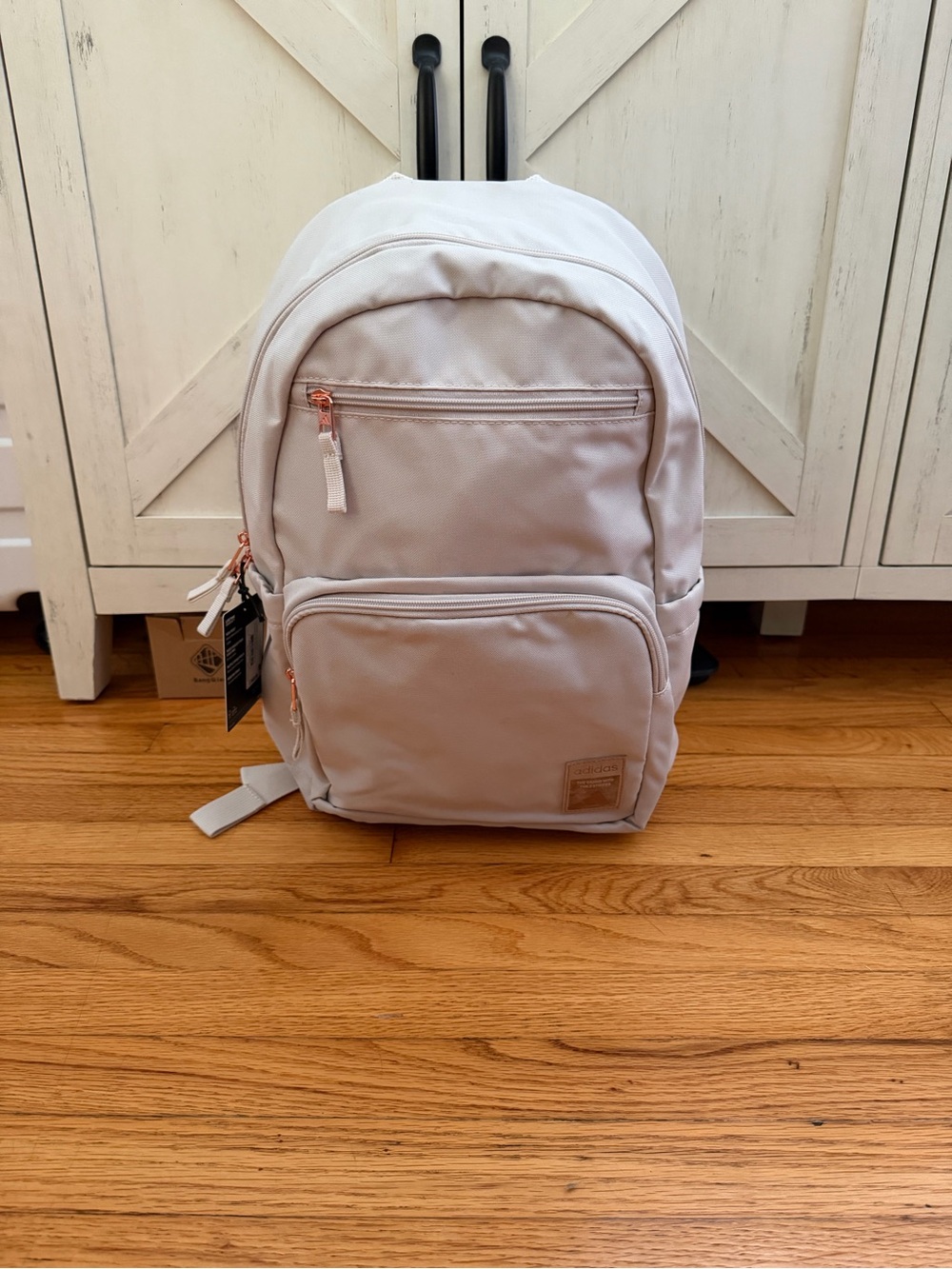 Adidas Light Gray Backpack - New With Tags